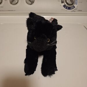 DOUGLAS The Cuddle Toy Plush Black Cat Kitten Realistic Stuffed 11" Halloween